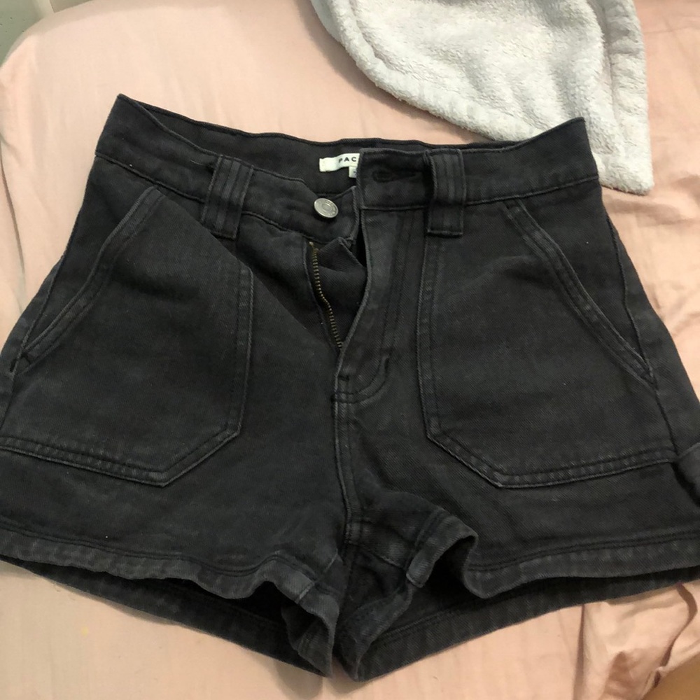 Pacsun Black Jean Shorts Size W24